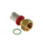 BONFIX Alu-pers 2-delige Koppeling met losse moer ¾" x 16 mm