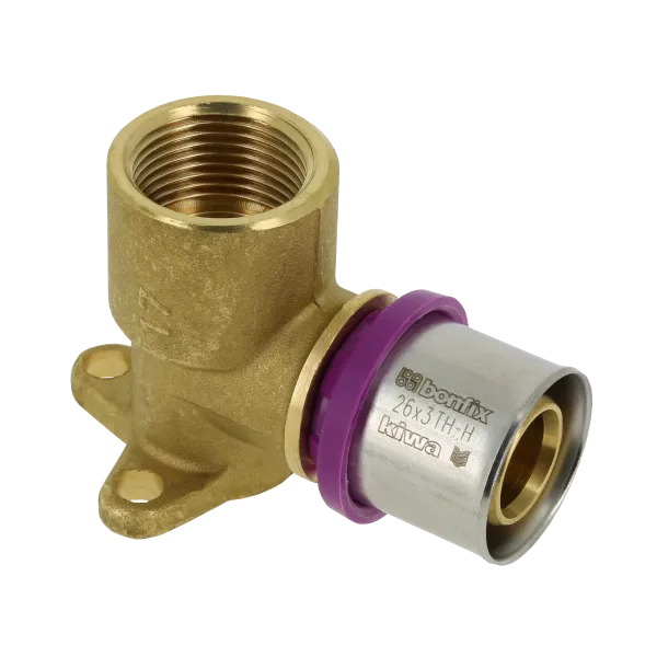 BONFIX Alu-pers 2001230 Muurplaat 3/4" binnendraad x 26 mm