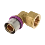 BONFIX Alu-pers 2001145 Knie 3/4" binnendraad x 26 mm