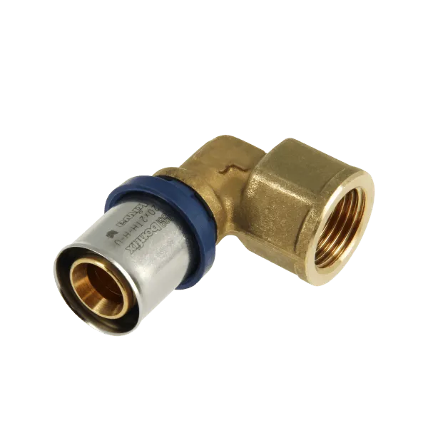 BONFIX Alu-pers 2001115 Knie 1/2" binnendraad x 20 mm