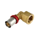 BONFIX Alu-pers 2001105 Knie 1/2" binnendraad x 16 mm