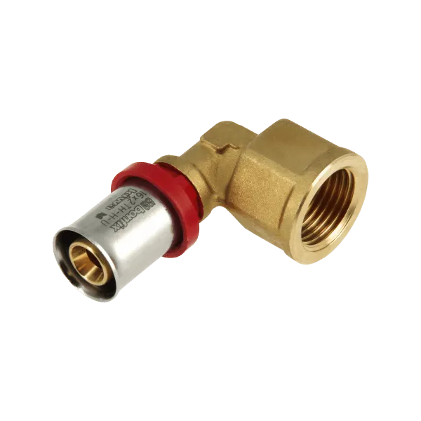 BONFIX Alu-pers 2001105 Knie 1/2" binnendraad x 16 mm