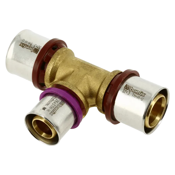 BONFIX Alu-pers 2000890 Verloop T-stuk 32 x 26 x 32 mm