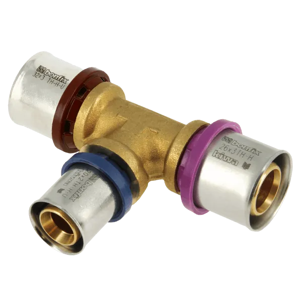 BONFIX Alu-pers 2000881 Verloop T-stuk 32 x 20 x 26 mm