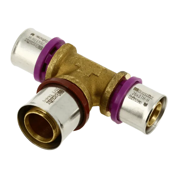 BONFIX Alu-pers 2000877 Verloop T-stuk 26 x 32 x 26 mm