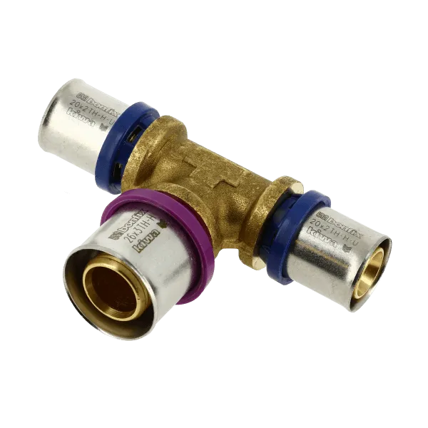 BONFIX Alu-pers 2000820 Verloop T-stuk 20 x 26 x 20 mm