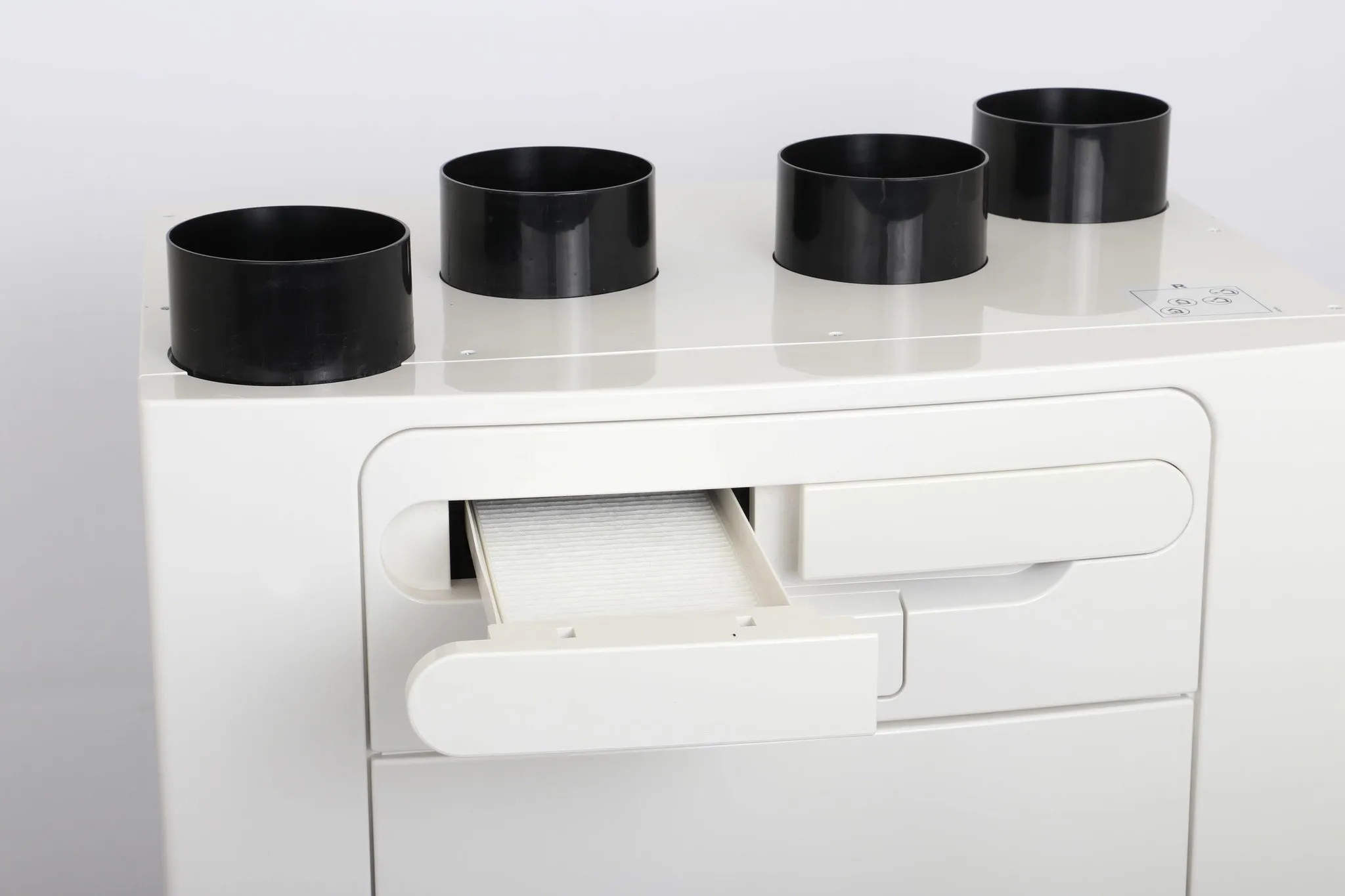 Vent-Axia WTW Sentinel Kinetic Advance 250SX inclusief voorverwarmer - 250m³/h Rechts (aanzuig van buiten en uitblaas van buiten) - Image 2