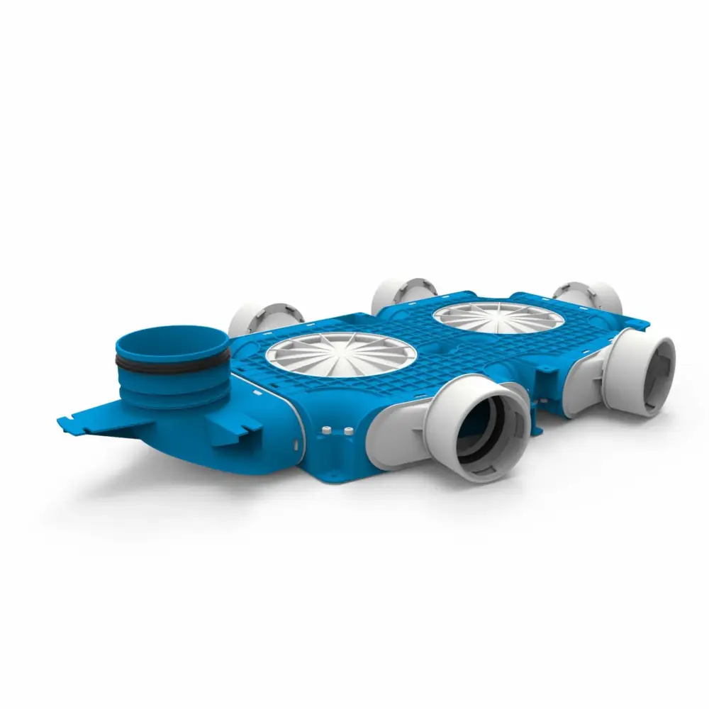 1765005934670-c51ce337-f1d2-4847-9e08-99e4ae28fa2c Vent-Axia Uniflexplus ventilatie samengestelde verdeler 5x Ø90mm met verticale tuit Ø125mm
