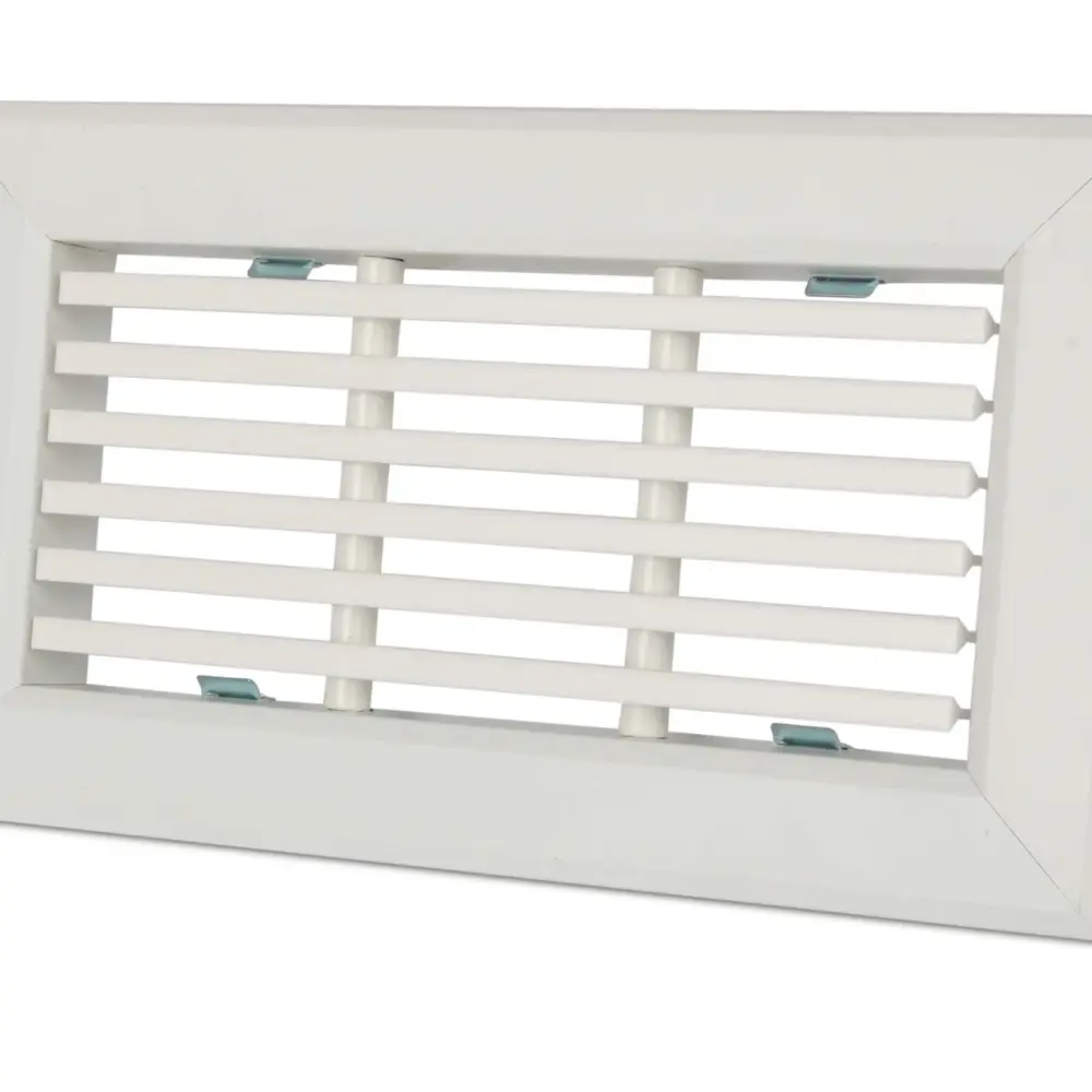 Vent-Axia Uniflexplus rooster met vaste lamellen 200 x 100 voor wandcollector