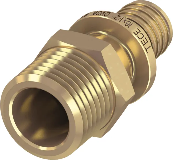 TECEflex puntstuk silicium brons 25 mm x R 3/4"