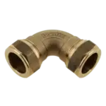 BONFIX Knel messing bocht 90° 15 x 15 mm