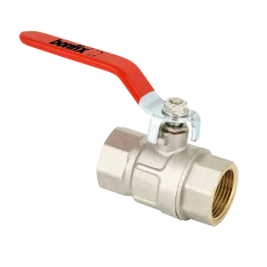 BONFIX Kogelkraan 1/2" bi.dr. x 1/2" bi.dr. + rode hendel