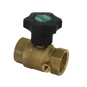 BONFIX Kogelstopkraan 3/2"x3/2" bi.dr. maf+vertragingshendel