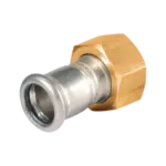 BONFIX M-press RVS-water 2-del kop. 3/4" bi.x15mm mess. moer