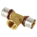 BONFIX Alu-pers 2000760 T-stuk 32 x 1" binnendraad x 32 mm