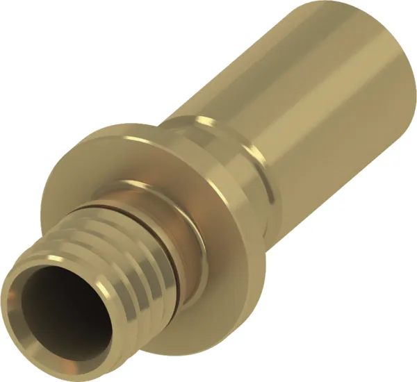 TECEflex knelfitting standaard messing 16 mm x 15 mm Cu