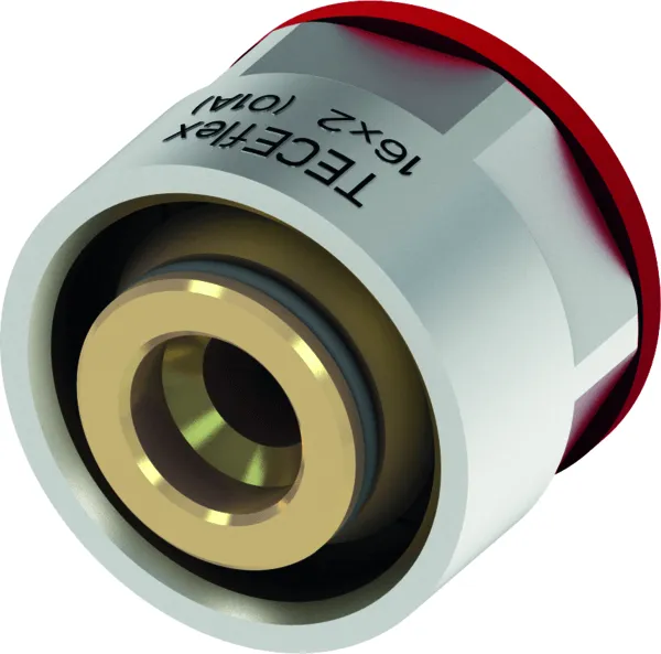 TECEflex knelkoppeling t.b.v. TECEflex 3S-Kunststof buis en TECEflex 5S-Kunststof buis 20 mm x 3/4" euroconus