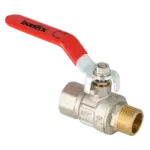 BONFIX Kogelkraan 5/4" bi.dr. x 5/4" bu.dr. + rode hendel