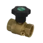 BONFIX Kogelstopkraan 5/4"x5/4" bi.dr. maf+vertragingshendel