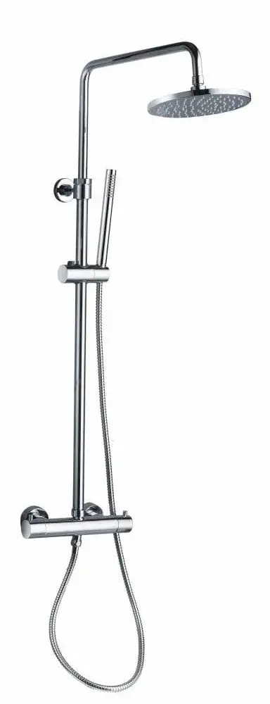 1765073245511-3bd03ac2-cd3d-4248-9c1c-8a26ffbccb87 Saniful Doucheset opbouw thermostatisch in hoogte verstelbaar rond 20 cm chroom