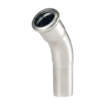 BONFIX M-press RVS-water insteekbocht 45° 28 x Ø28 mm