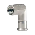 BONFIX M-press RVS-water kniekoppeling 3/4" bi.dr. x 22 mm