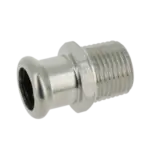 BONFIX M-press RVS-water puntstuk 1" bu.dr. x 22 mm