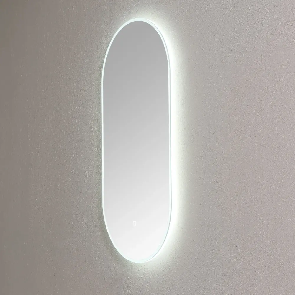 1765095414313-91d3a073-4c91-433e-b4eb-b961b089971e Saniful Ovale badkamerspiegel met led verlichting in 3 kleuren instelbaar & dimbaar