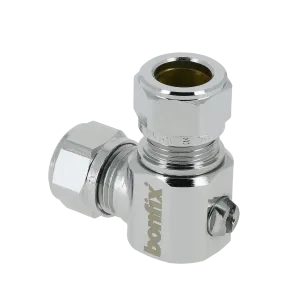 BONFIX Minikogelkraan haaks knel 10x10 (schroevendraaier)