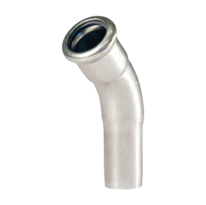 BONFIX M-press RVS-water insteekbocht 45° 22 x Ø22 mm