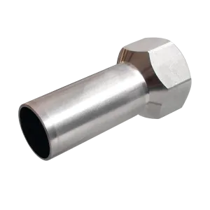 BONFIX M-press RVS-water insteekkoppeling 1/2" bi. x Ø15 mm