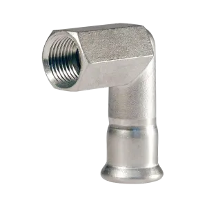 BONFIX M-press RVS-water kniekoppeling 3/4" bi.dr. x 22 mm