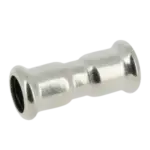 BONFIX M-press RVS-water rechte koppeling 22 x 22 mm