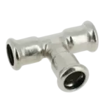 BONFIX M-press RVS-water T-stuk 15 x 15 x 15 mm