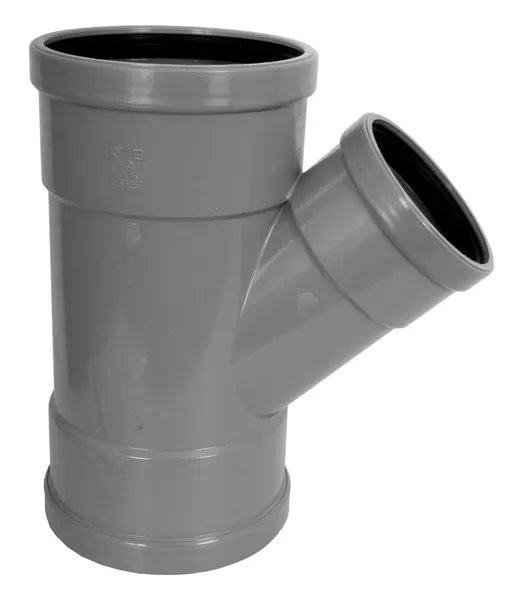 1765096052291-26c1c561-eaaa-45b8-994e-be474736ab74 PVC Manchet T-stuk 45° grijs 125x110 SN4 3M