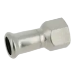 BONFIX M-press RVS-water schroefbus 1" bi.dr. x 22 mm