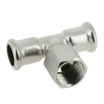 BONFIX M-press RVS-water T-stuk 15 x 1/2" bi.dr. x 15 mm