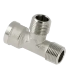 BONFIX Draad vert. T-stuk 3/8" bu. x 3/8" bu. x 3/8" bi