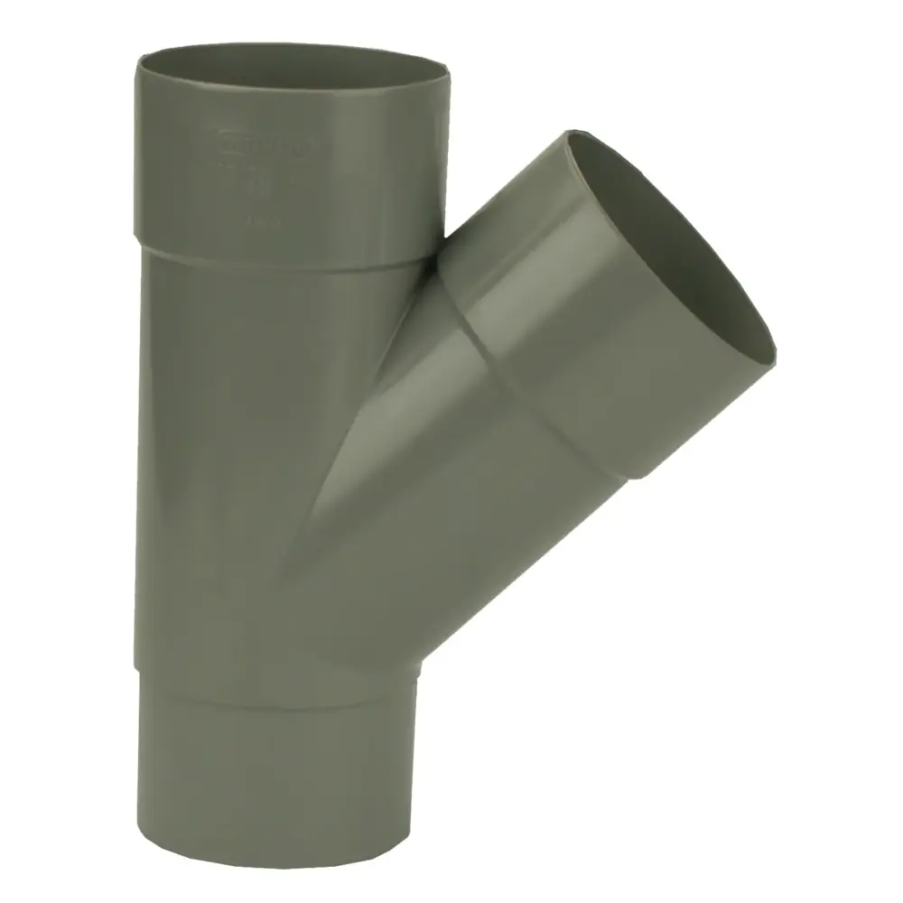 3437bd1c-ae91-4151-86ed-0c902af1986c-9614 PVC HWA T-Stuk 45° grijs 100 M/VS