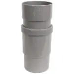 PVC Lijm Expansiestuk grijs 40