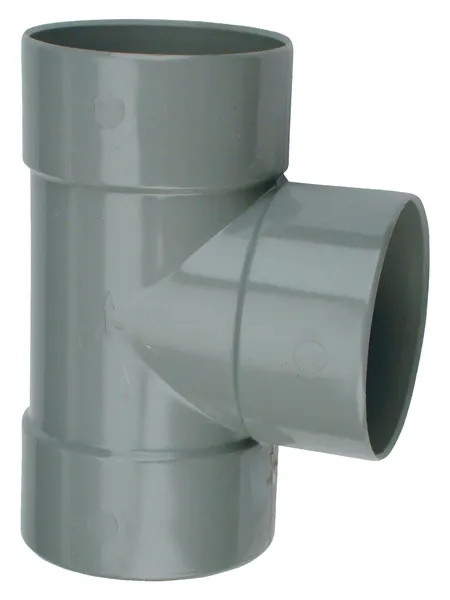 PVC Lijm T-Stuk 90° grijs 32 3M