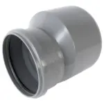 PVC Manchet La.Verloop Exc.grijs 125x110 SN4 S/M