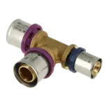 BONFIX Alu-pers 2000875 Verloop T-stuk 26 x 26 x 20 mm