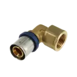 BONFIX Alu-pers 2001135 Knie 3/4" binnendraad x 20 mm