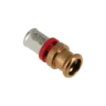 BONFIX Alu-pers Rechte koppeling 16 x 15 M-Press