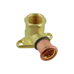 BONFIX M-press roodkoper gas muurplaat 1/2'' x 15 mm