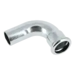 BONFIX M-press staalverzinkt insteekbocht 90 graden 28 mm x 28 mm