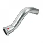 BONFIX M-press staalverzinkt passeerbocht kort 28 x 28 mm