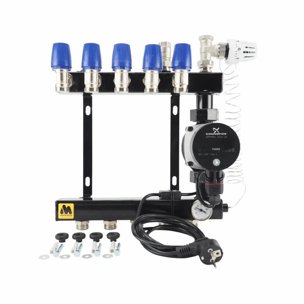 MAGNUM Basic Staal vloerverwarmingsverdeler