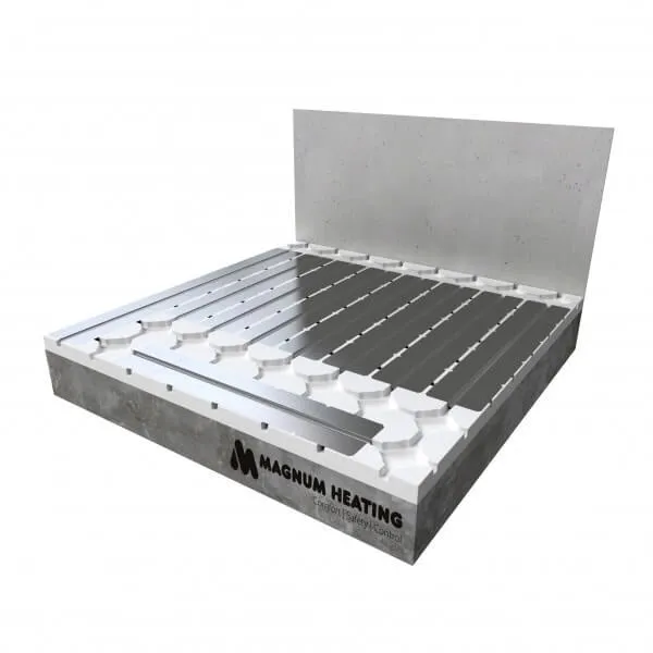 MAGNUM Verzinkt staal Omega-Profiel voor 14mm Buis 750mm x 120mm - Afbeelding 3